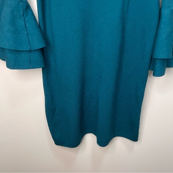 Anthropologie Claudette Ruffled Sweater Dress Size Medium - Picture 6 of 14